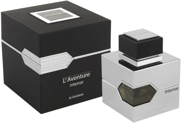 ⁦AL HARAMAIN L'AVENTURE INTENSE UNISEX PERFUME 100ML, 3.33OZ⁩ - الصورة ⁦4⁩