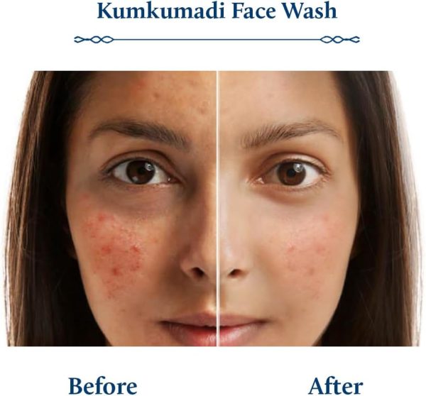 ⁦Blue Nectar Kumkumadi Radiance Face Wash with Saffron for Women & Men | Sulphate free Gentle Face Cleanser (200 ml)⁩ - الصورة ⁦4⁩