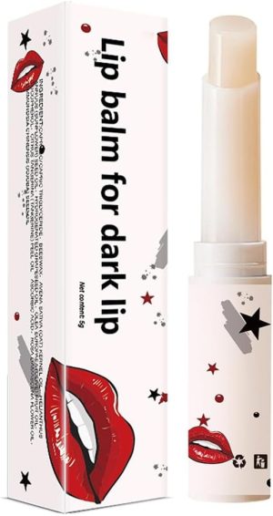 Lip Balm for Dry & Dark Lips - Hydrating & Softening Lip Treatment Balm, All-Day Moisturizer to Even Lip Tone, Nourishing Lip Care 5g