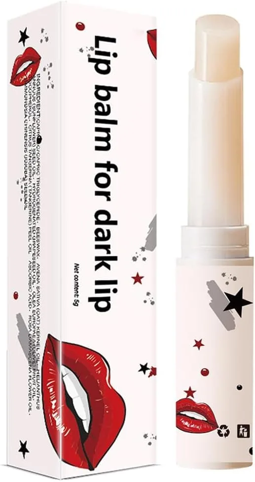 Lip Balm for Dry & Dark Lips - Hydrating & Softening Lip Treatment Balm, All-Day Moisturizer to Even Lip Tone, Nourishing Lip Care 5g