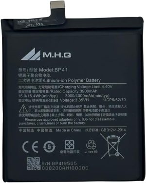 M.H.Q Battery Compatible With Bp41 Mi 9T (M1903F10G) Battery