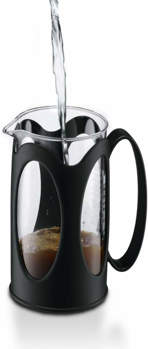 Bodum Kenya Plastic French Press Coffee Maker, Black, 1 Litre, Bd-10685-01 2 Bodum Kenya Plastic French Press Coffee Maker, Black, 1 Litre, Bd-10685-01 - الصورة 2