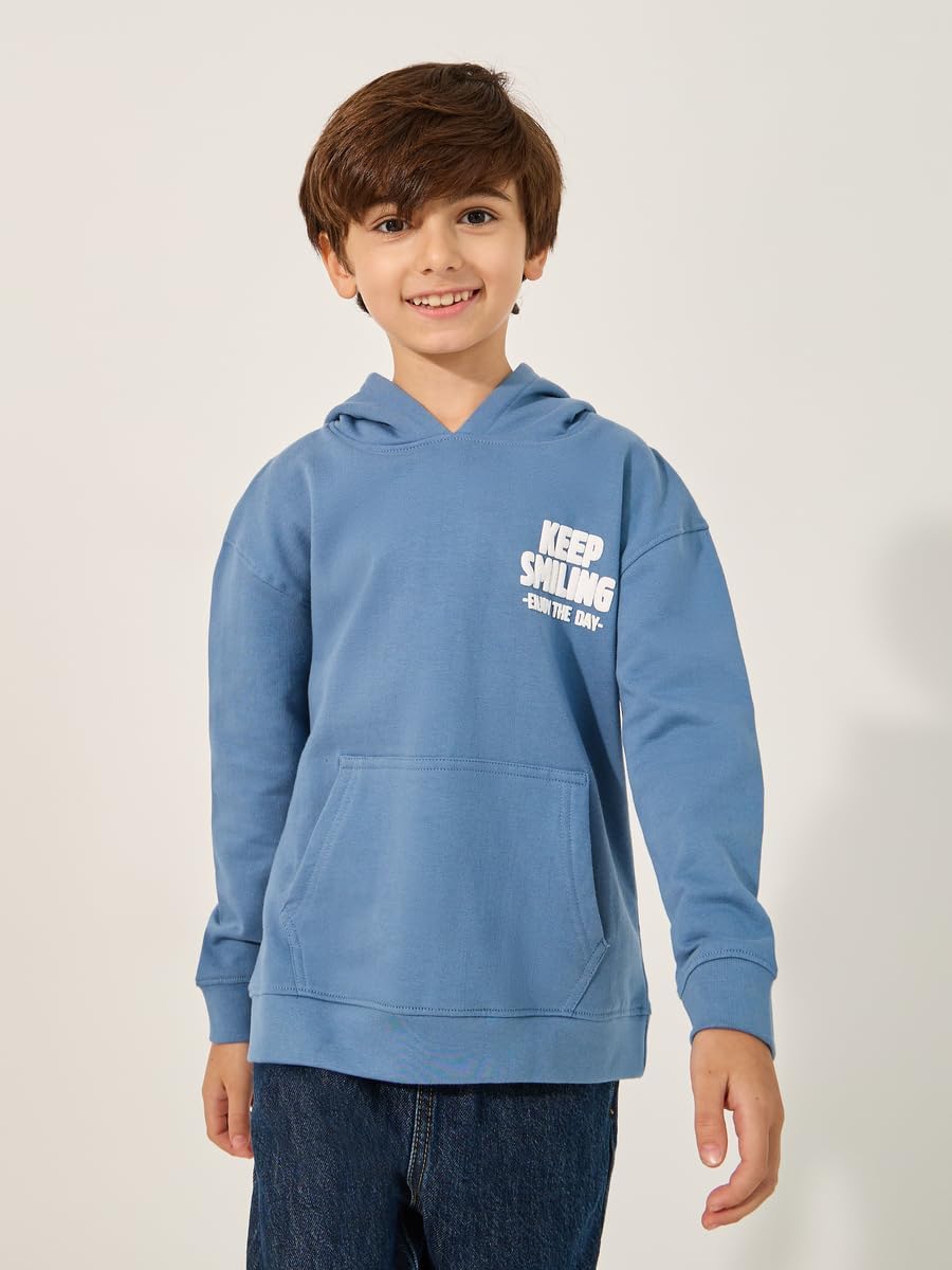 Styli Boys Graphic Printed Oversized Hoodie 4 Styli Boys Graphic Printed Oversized Hoodie - الصورة 4