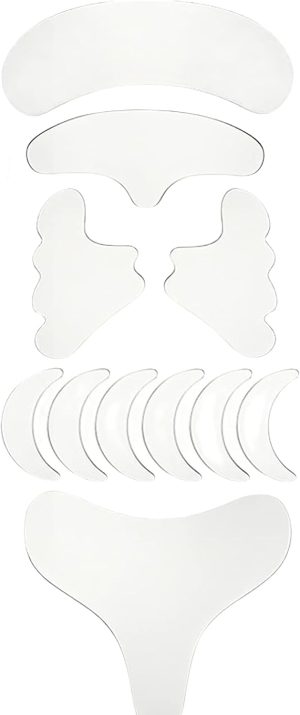 11 Pcs Forehead Wrinkle Patches for Women,Frownies Forehead Facial Patches Anti Wrinkle Tape