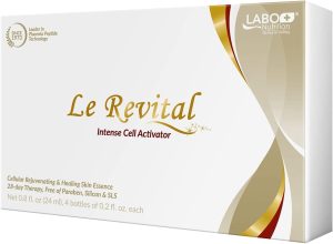 Le Revital 98% Concentrated Nano Placenta Extract, Umbilical Extract & Sodium Hyaluronate Anti-Aging Serum from Japan – Skin Rejuvenate Essence - Reduce Wrinkles, Dark Spot + Hydration – Non-greasy