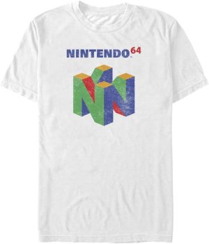 Nintendo mens N64 Logo T-Shirt