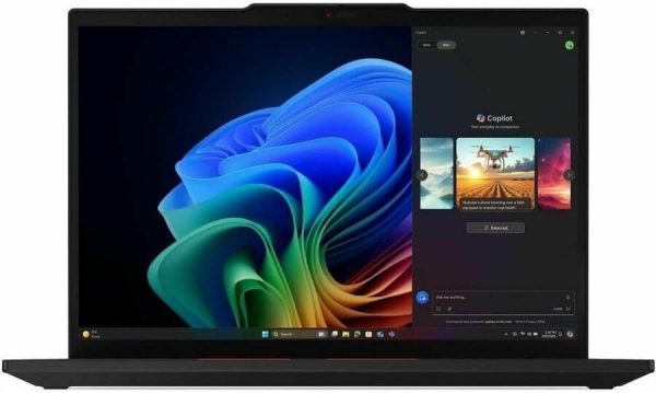 ⁦Lenovo ThinkPad T14 Gen 6 21QJ00CTUS 14" Touchscreen Copilot+ PC Notebook - WUXGA - AMD Ryzen AI 7 PRO 350-32 GB - 512 GB SSD - English Keyboard - Black⁩ - الصورة ⁦6⁩