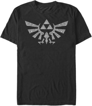 Nintendo mens Symbolled Crest T-Shirt
