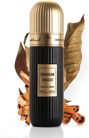 Ibrahim Al Qurashi Dominican Tobacco Perfume For Unisex, 100 ml