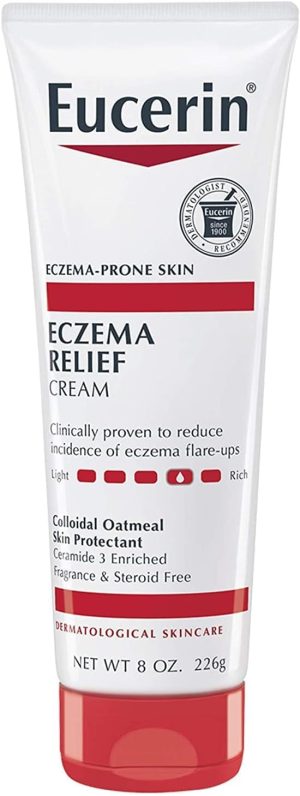 Eucerin Eczema Relief Body Creme 8 oz (Pack of 5)