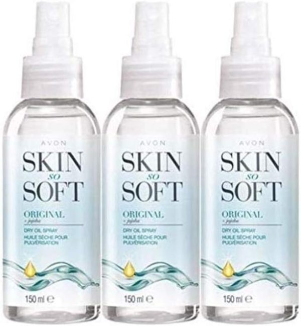 Avon 3 x Avon "Skin So Soft Original Dry Oil Spray"