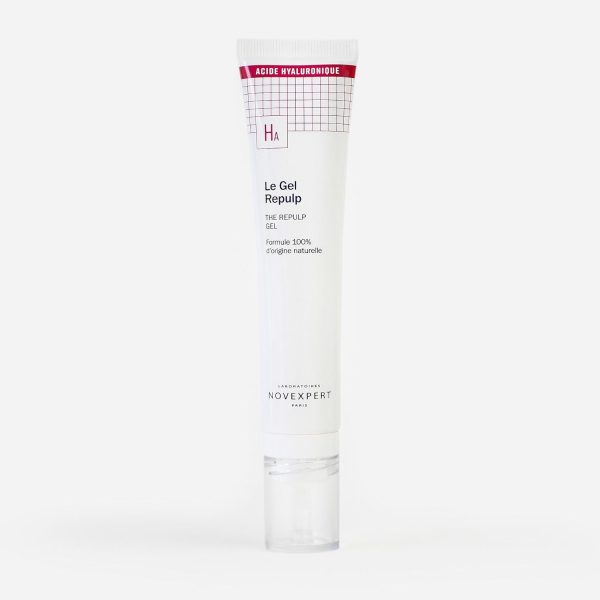 ⁦Novexpert The Repulp Gel - Hyaluronic Acid Face Moisturizer - Plumping, Firming And Toning Effects For A Sculpted Finish - Deeply Hydrating, Anti-Aging Formula Delivers Noticeable Results - 1.3 Oz⁩ - الصورة ⁦2⁩