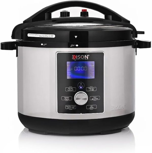 EDISON ELECTRIC 6L Multi-Function Pressure Cooker, 1000W, 11 Functions, Granite Pot (1400 Watts, 10 Liters)