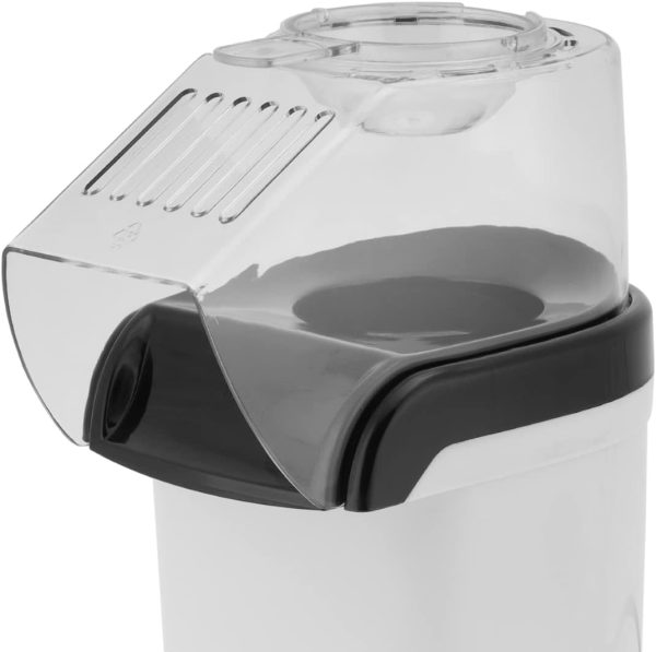 ⁦Krypton Popcorn Maker, Hot Air Popcorn Popper Maker, KNPM6301 | 1200W Electric Popcorn Machine | No Oil Healthy Snack | Perfect for Home, Party and Family⁩ - الصورة ⁦2⁩