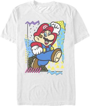 Nintendo Men's Big & Tall 90's Design T-Shirt