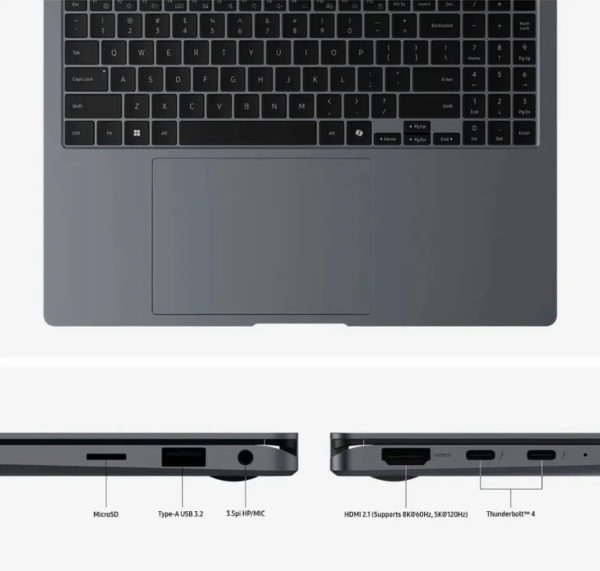 ⁦Samsung Galaxy Book4 Pro 360 2-in-1 Laptop, 16" 3K AMOLED Touchscreen, Intel Core Ultra 7 155H, 120Hz, 21H Battery, AI Power with Copilot, w/Pen (16GB RAM | 1TB PCIe SSD)⁩ - الصورة ⁦6⁩
