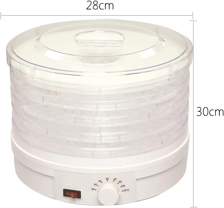 Mingzhe Electric Food Dehydrator hine 5 Tray Ti Fruit Dry Beef Jerky s Dry with Adjustable Thermostat 4 Mingzhe Electric Food Dehydrator hine 5 Tray Ti Fruit Dry Beef Jerky s Dry with Adjustable Thermostat - الصورة 4