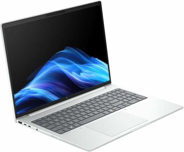 ⁦HP EliteBook 8 G1i 14" Touchscreen Notebook - WUXGA - Intel Core Ultra 5 228V - 32 GB - 512 GB SSD - English Keyboard - Glacier Silver Aluminum⁩ - الصورة ⁦5⁩