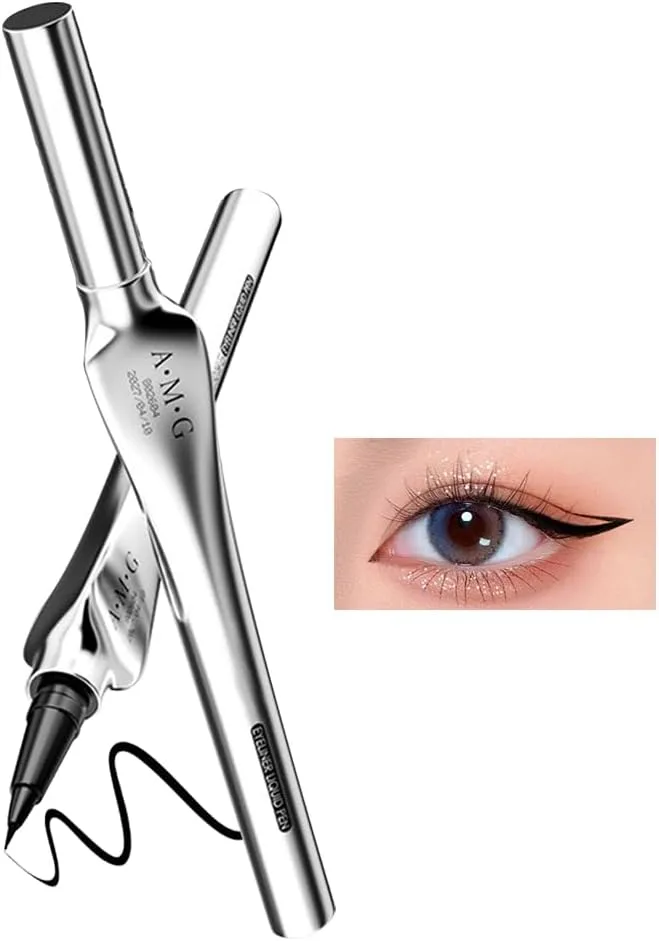 Eyeliner Liquid Pen, Long-Lasting Precise High-Pigmented Liquid Eyeliner 01