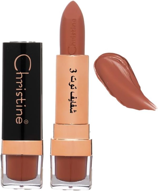 ⁦Christine Matte Lipstick Berry 3 No.16⁩ - الصورة ⁦2⁩