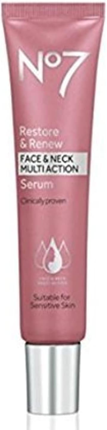 Restore & Renew Serum No7 Face Neck MULTI ACTION 30ml 2 Restore & Renew Serum No7 Face Neck MULTI ACTION 30ml - الصورة 2