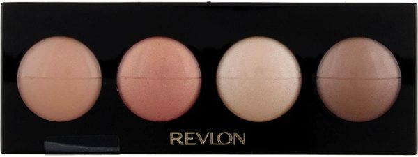 ⁦REVLON Crème Eyeshadow Palette, Illuminance Eye Makeup With Crease- Resistant Ingredients, Creamy Pigmented in Blendable Matte & Shimmer Finishes, 730 Skin Lights, 0.12 Oz⁩ - الصورة ⁦3⁩