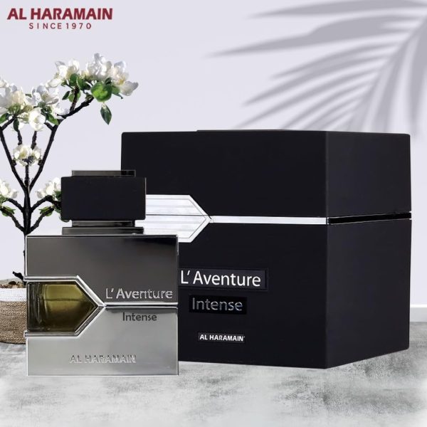 ⁦AL HARAMAIN L'AVENTURE INTENSE UNISEX PERFUME 100ML, 3.33OZ⁩ - الصورة ⁦6⁩