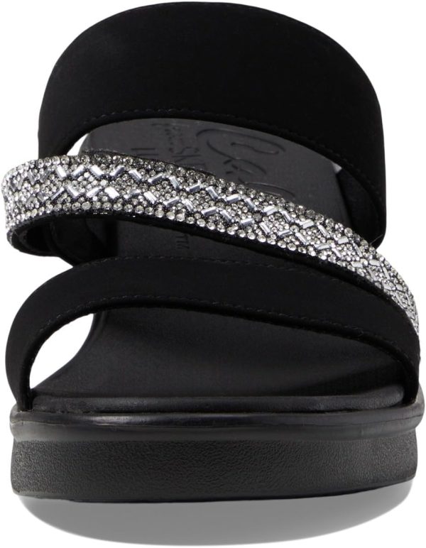 ⁦Skechers Rumble on - Social Glam womens Wedge Sandal⁩ - الصورة ⁦2⁩