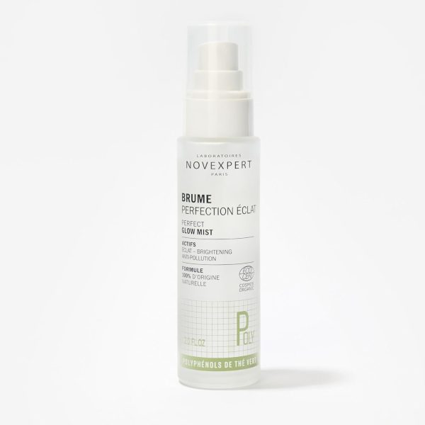 ⁦Novexpert Perfect Glow Mist - Adds Radiance to Complexion - Hypoallergenic - Suitable for all Skin Types - Made with Natural Ingredients - 2 oz⁩ - الصورة ⁦2⁩
