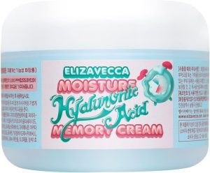 Elizavecca Moisture Hyaluronic Acid Memory Cream - Wrinkle Improvement Function/water cream before and after/moisture cream/moisturizing cream for face / 2019 / night cream before and after