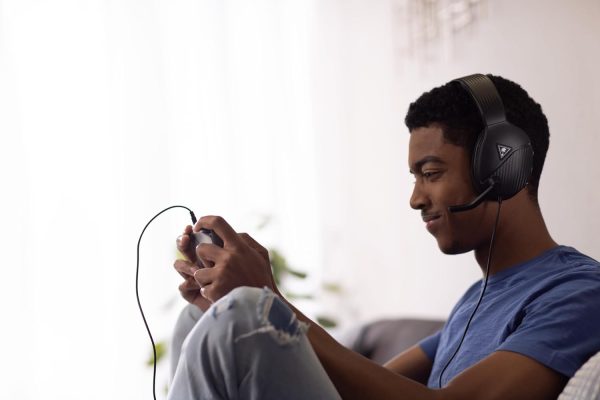 ⁦Turtle Beach Recon 200 Gen 2 Powered Gaming Headset for Xbox Series X, Xbox Series S, & Xbox One, PlayStation 5, PS4, Nintendo Switch, Mobile, & PC with 3.5mm connection - Black⁩ - الصورة ⁦13⁩