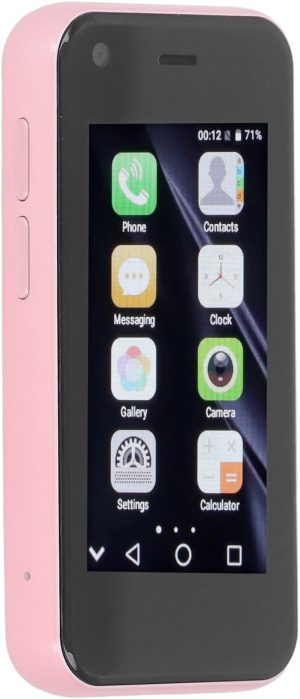 ACTEA Office and Home Small Cell Phone 2.5 Inch Screen Mini Smartphone for Communication(Green)