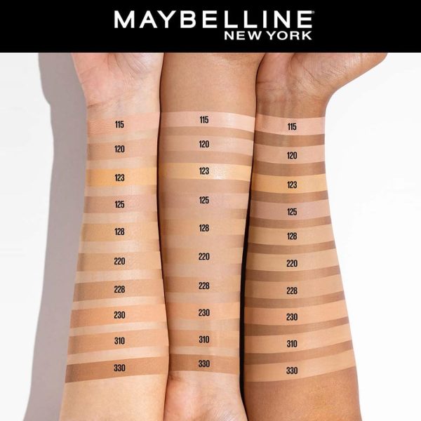 ⁦Maybelline New York Super Stay Lumi-Matte Liquid Foundation - 115, Up To 30H Long Wear, Water & Transfer Proof. SuperStay Lumi-Matte Liquid Foundation comes with Non-comedogenic & Vegan Formula | 35ml⁩ - الصورة ⁦9⁩