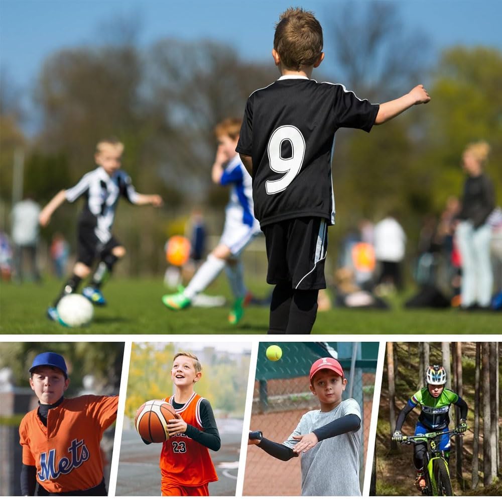 Goodern Kids Compression Sets, Boys and Girls Tracksuit Quick Dry Shirts and Leggings Set, Football Undershirt, Thermal Underwear Suits, Children's Fitness Suits 5 Goodern Kids Compression Sets, Boys and Girls Tracksuit Quick Dry Shirts and Leggings Set, Football Undershirt, Thermal Underwear Suits, Children's Fitness Suits - الصورة 5