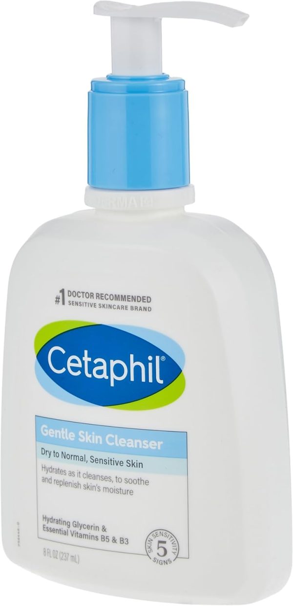 ⁦Cetaphil Gentle Skin Cleanser 8OZ⁩ - الصورة ⁦3⁩