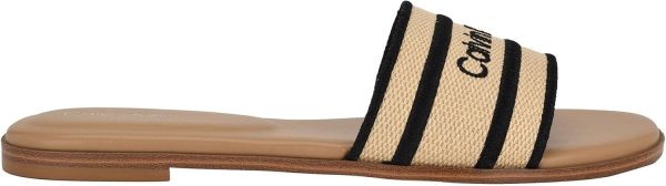 ⁦Calvin Klein Women's Kendell Flat Sandal⁩ - الصورة ⁦4⁩