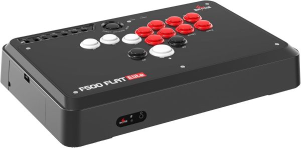 ⁦MAYFLASH F500 FLAT Elite Fight Stick All Button Arcade Leverless Controller with Sanwa OBSF buttons for PS4, PC, Xbox Series S/X, Switch, Steam Deck, macOS, Android, Raspberry Pi and more⁩ - الصورة ⁦5⁩