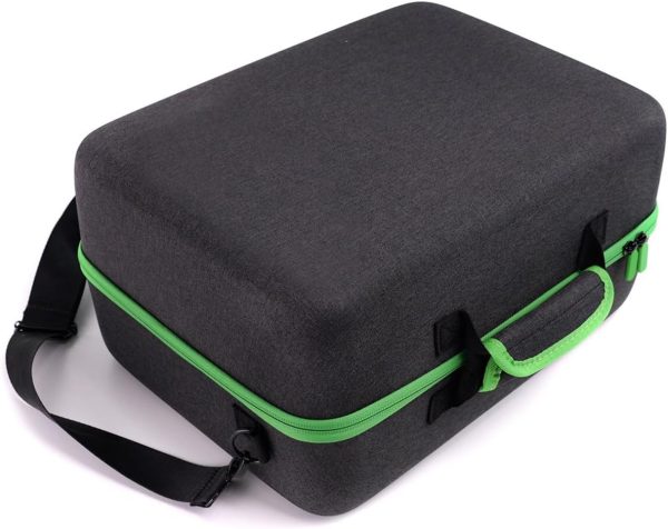 ⁦Console Carrying Case for Box Series X S, Protective Hard Shell Travel Bag for Series X for Series S Consoles Controllers, Games, Cables, Portable Hard Disk, Accessories⁩ - الصورة ⁦7⁩