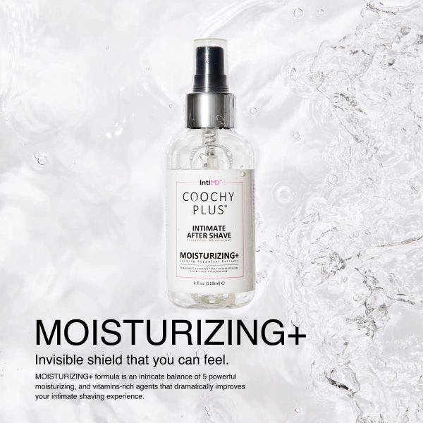 ⁦COOCHY Intimate After Shave Protection Moisturizer Plus By IntiMD: Delicate Soothing Mist For The Pubic Area & Armpits Antioxidant Formula For Razor Burns, Itchiness & Ingrown Hairs⁩ - الصورة ⁦3⁩