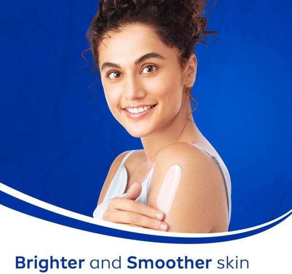 ⁦NIVEA 2 Lots X Extra Whitening Cell Repair Body Lotion SPF 15,400ml⁩ - الصورة ⁦4⁩