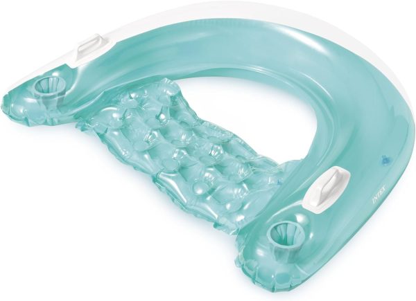 ⁦INTEX Sit'n Float aufblasbarer Poolsessel, halbtauchig, aufblasbar⁩ - الصورة ⁦7⁩
