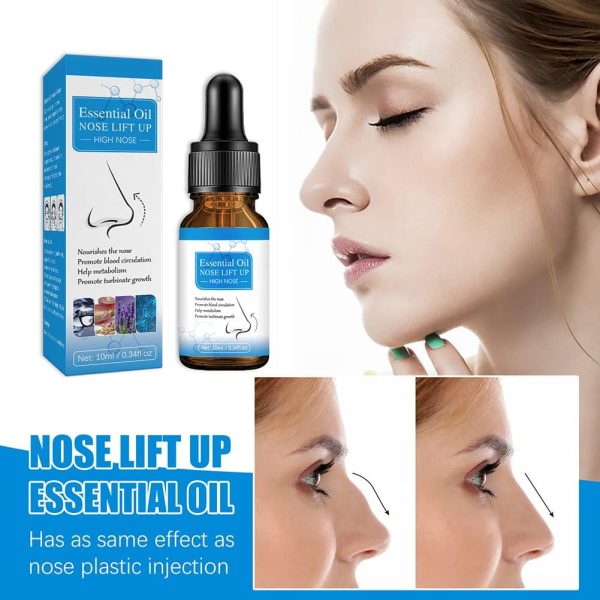 ⁦ERIKO LANUOP Nose Up Heighten Rhinoplasty Essential Oil - Charming Women Nose Repair Massage - Lift Up Care Beauty⁩ - الصورة ⁦4⁩