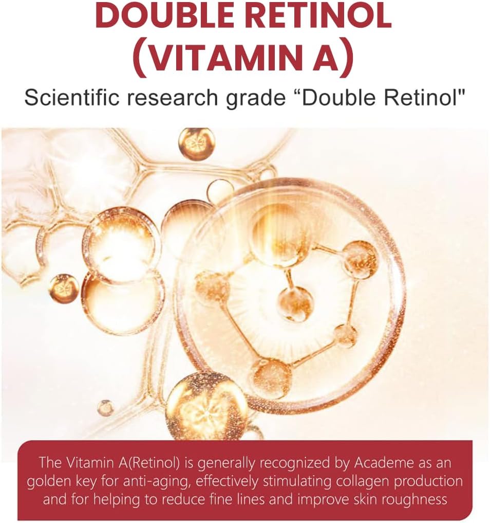 VIBRANT GLAMOÚR Anti-Aging Retinol Face Serum - Rejuvenate with Natural Ingredients - Cruelty-Free Skincare - 30ML 3 VIBRANT GLAMOÚR Anti-Aging Retinol Face Serum - Rejuvenate with Natural Ingredients - Cruelty-Free Skincare - 30ML - الصورة 3