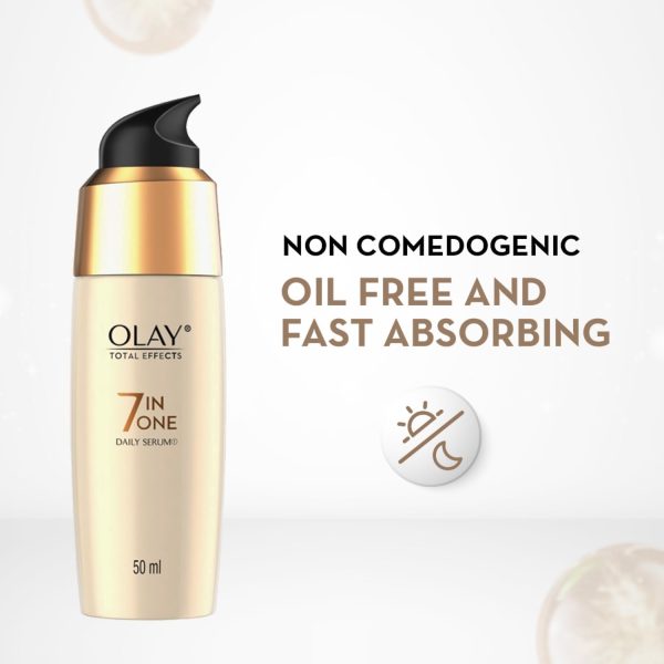 ⁦Olay Total Effects 7-in-1 Anti-Aging Serum, 50ml⁩ - الصورة ⁦6⁩