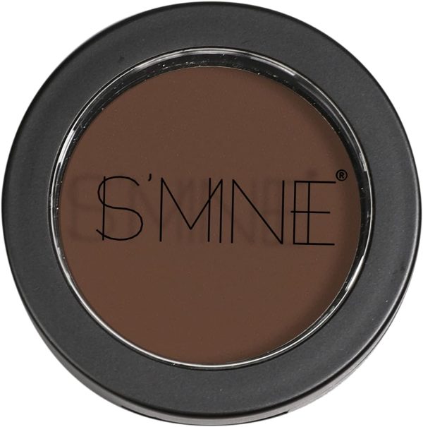 ⁦IS'MINE Single Eyeshadow Powder Palette Matte Coffee, High Pigment, Longwear Single Brown Eye Makeup for Day & Night (#04)⁩ - الصورة ⁦3⁩