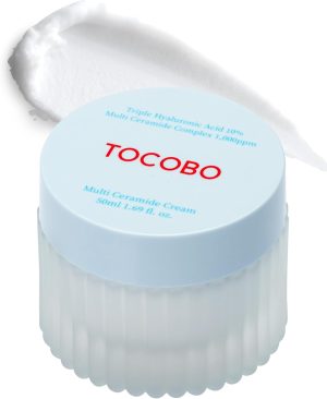 TOCOBO] Multi Ceramide Cream 1.7 Fl oz / 50ml | Moisture cream, Ceramide moisturizer, Korean Skin Care, Natural Ingredients, Sensitive Skin | Cruelty Free, Korean Vegan Cream