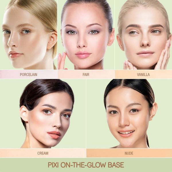 ⁦Pixi Beauty On-The-Glow Foundation | Color Moisturizing Stick Foundation, Nude: Neutral Light/Medium Tone | 19G⁩ - الصورة ⁦2⁩