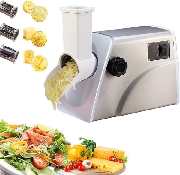 ⁦Generic Professional Rotary Cheese Shredder Machine, 300W Commercial Grater, 180r/min Multifunction Rotary Cheese Grater for Fruits, Vegetables, Nuts, Chocolate⁩ - الصورة ⁦2⁩