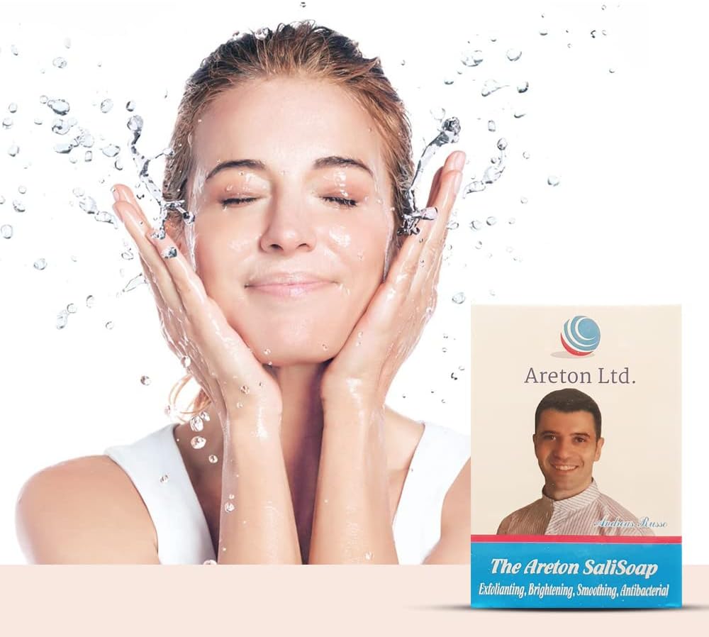 Areton The SaliSoap, Salicylic Acid Soap with Aloe Vera, Kojic Acid 6 Areton The SaliSoap, Salicylic Acid Soap with Aloe Vera, Kojic Acid - الصورة 6