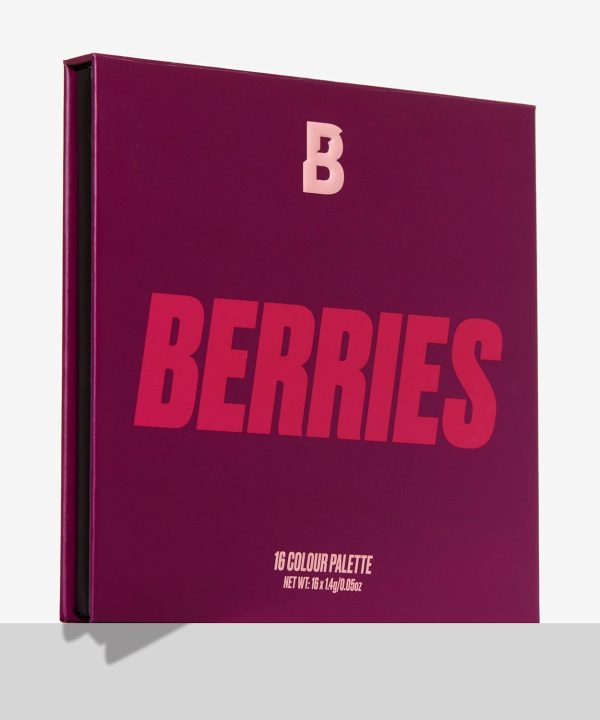 ⁦BEAUTY BAY Berry Colour Eyeshadow Palette - 16 Eye Shadow Shades - Ultra Pigmented Pinks, Purple, Reds, Eye Make-Up - Matte Metallic Shimmer Makeup Set - Vegan And Cruelty-Free⁩ - الصورة ⁦4⁩